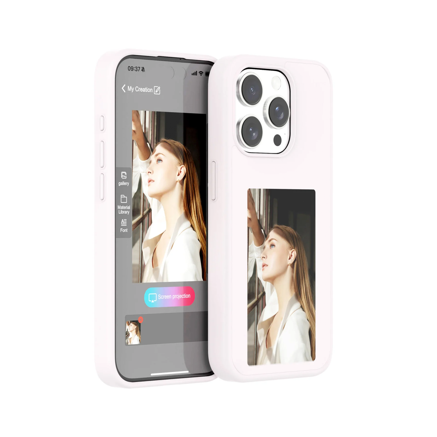 Pixe™ Smart Ink-Screen Case for iPhone