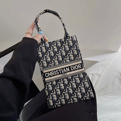 Luxe Texture Leather Handbag  004