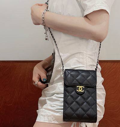 Crossbody Leather Phone Bag  022
