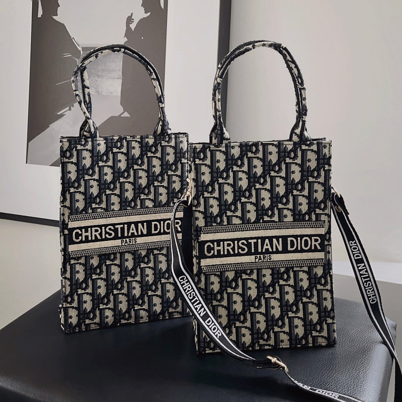 Luxe Texture Leather Handbag  004
