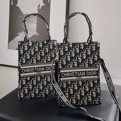 Luxe Texture Leather Handbag  004