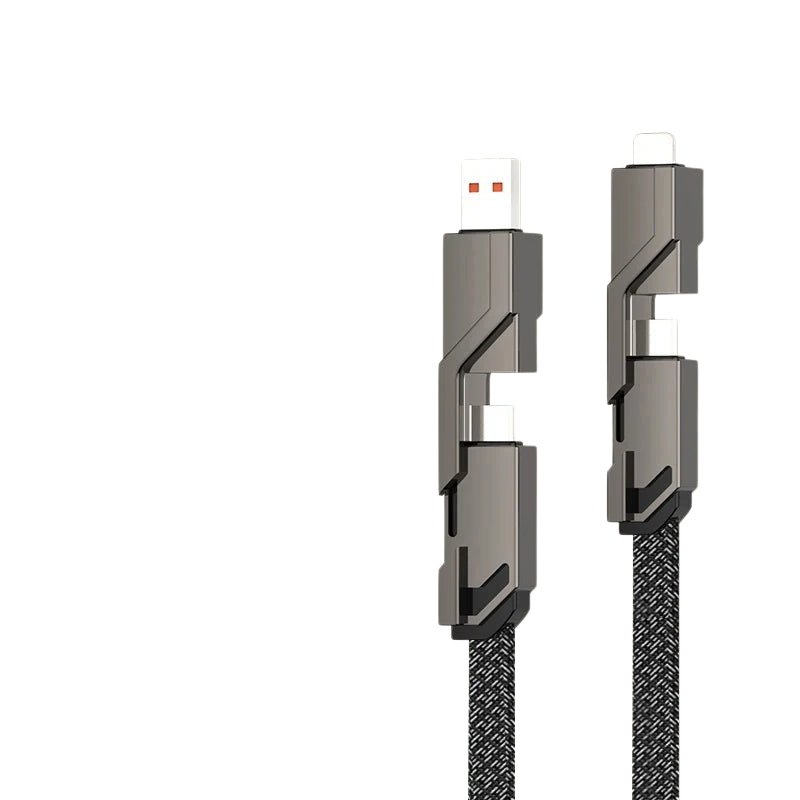 4-in-1 USB C Lightning Cable (2M): Fast Charging & Data Sync - casestadium