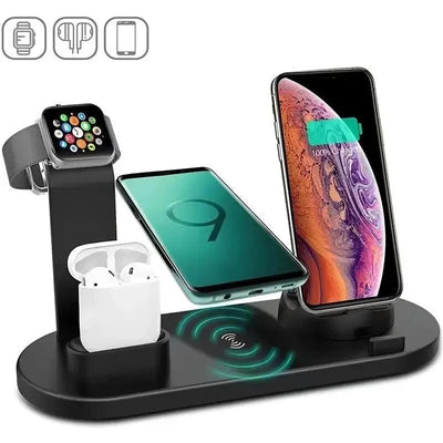 5-in-1 Wireless Charger for iPhone & Apple Watch