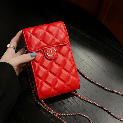 Crossbody Leather Phone Bag  022
