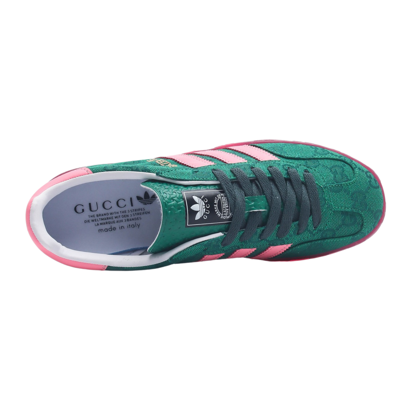 Exclusive GC x Gazelle Green Monogram Collection
