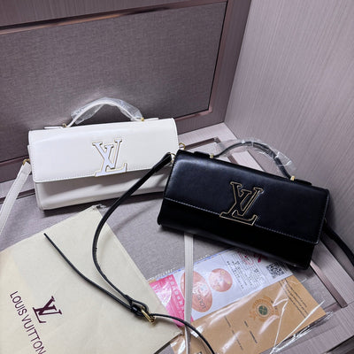Luxe Texture Leather Handbag  019