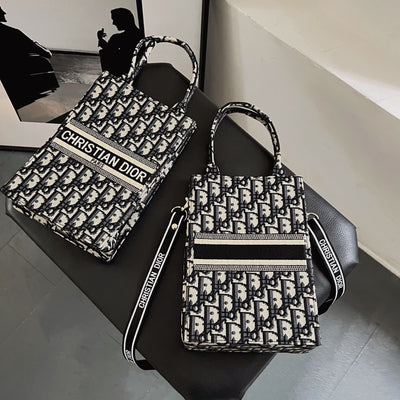 Luxe Texture Leather Handbag  004
