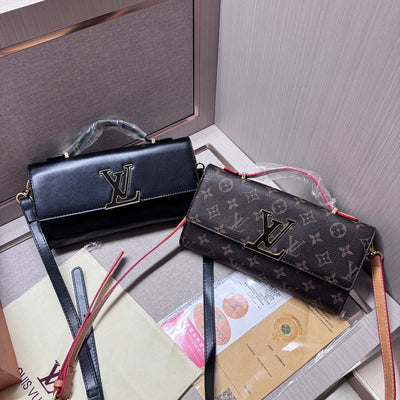 Luxe Texture Leather Handbag  019
