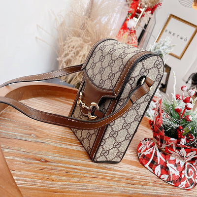 Luxe Texture Leather Handbag  008