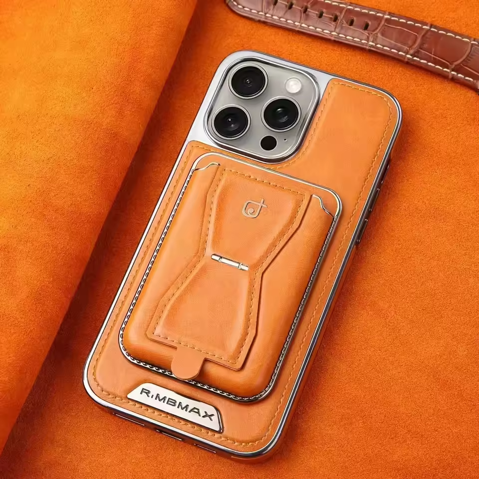 LuxeGrip™ Leather Case