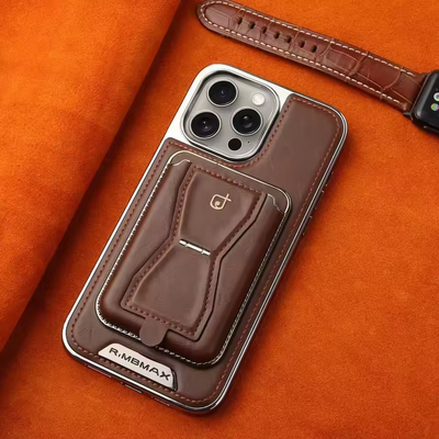 LuxeGrip™ Leather Case