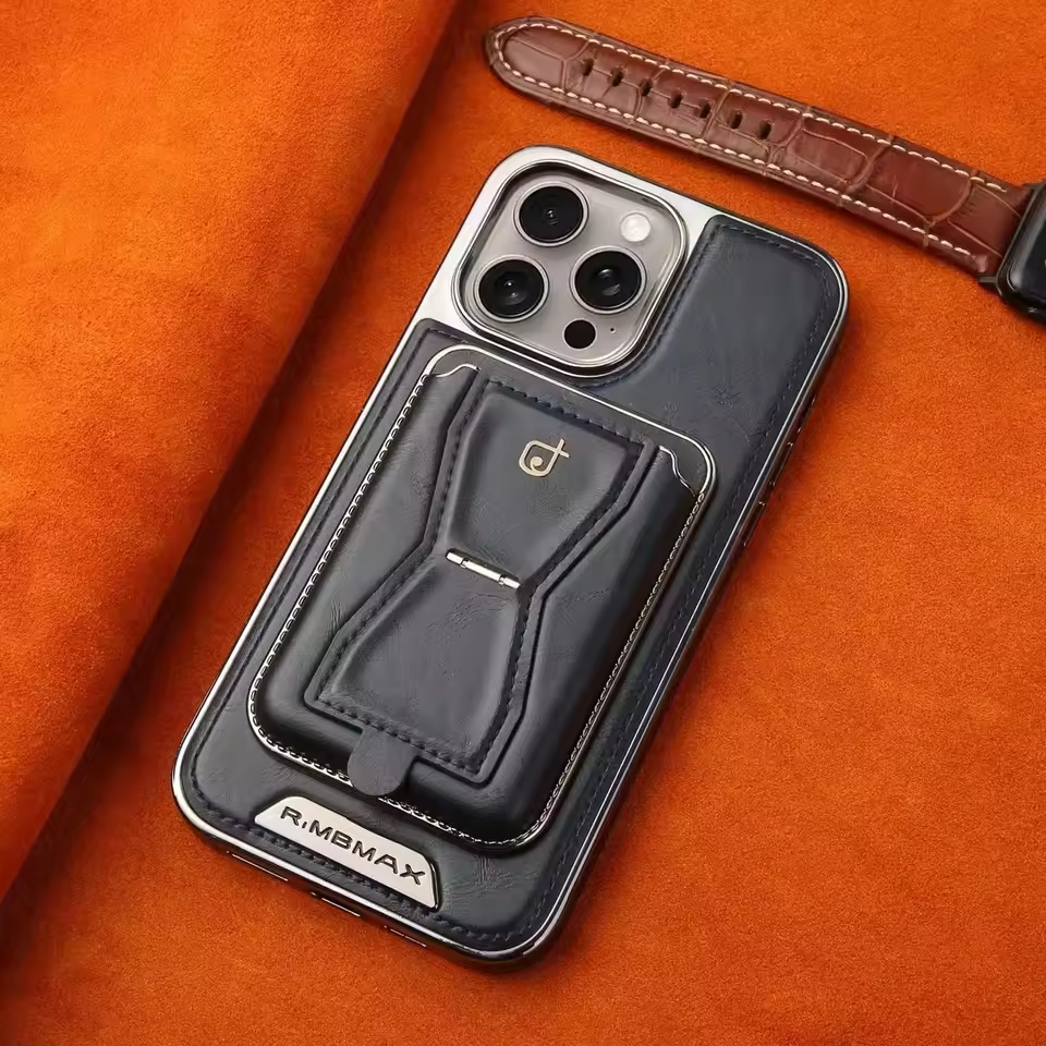LuxeGrip™ Leather Case