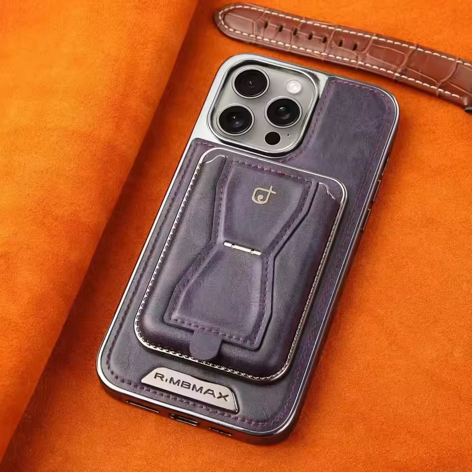 LuxeGrip™ Leather Case