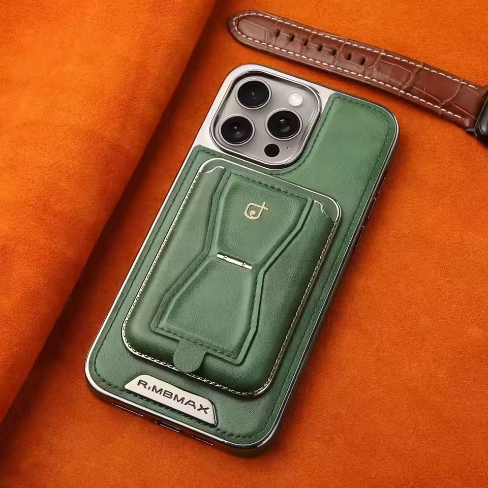 LuxeGrip™ Leather Case