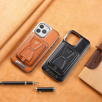 LuxeGrip™ Leather Case