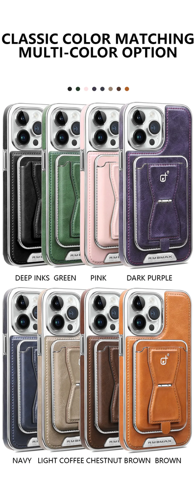 LuxeGrip™ Leather Case