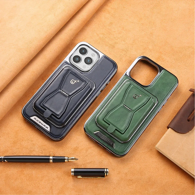 LuxeGrip™ Leather Case