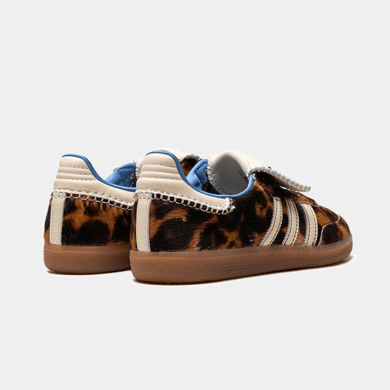 Wales Bonner Samba Pony in Eye-Catching Leopard Print