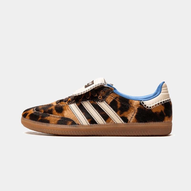 Wales Bonner Samba Pony in Eye-Catching Leopard Print
