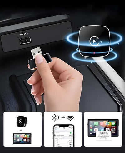 Wireless CarPlay & Android Auto CaseStadium™ 2-in-1 Adapter