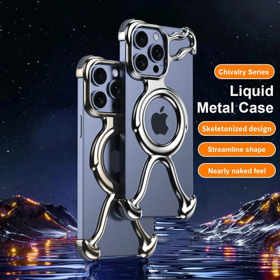 Luxury Magnetic Metallic Phone Case for iPhone