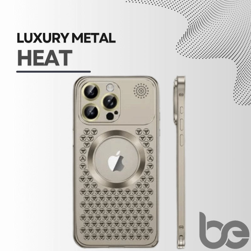 Luxury Metal Heat Dissipation iPhone Case