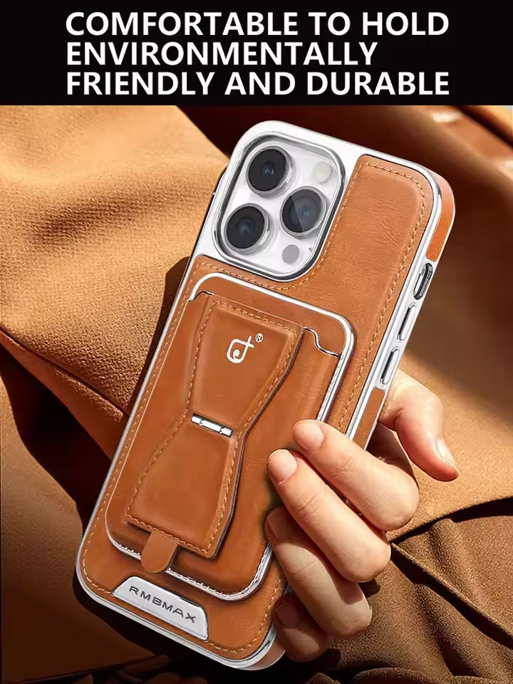 LuxeGrip™ Leather Case