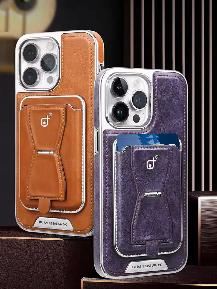 LuxeGrip™ Leather Case