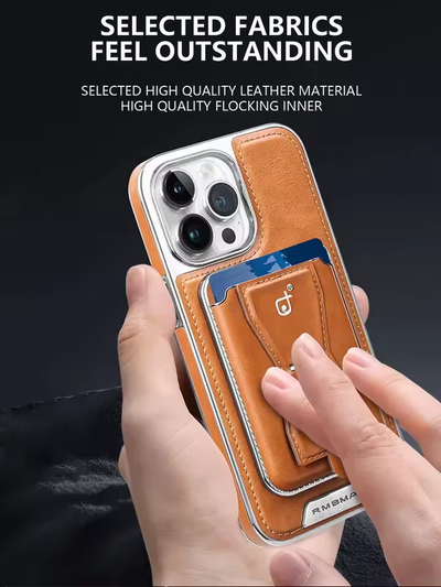 LuxeGrip™ Leather Case