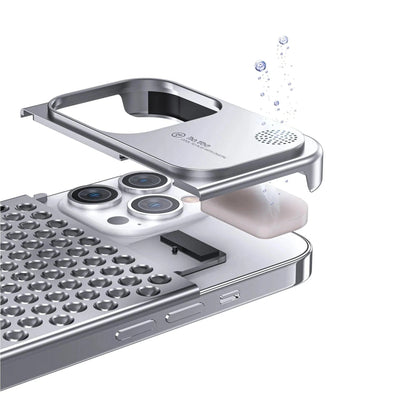 Luxury Metal Heat Dissipation iPhone Case