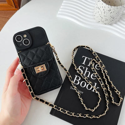 Silicone Wallet Phone Case with Strap