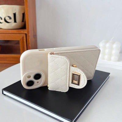 Silicone Wallet Phone Case with Strap