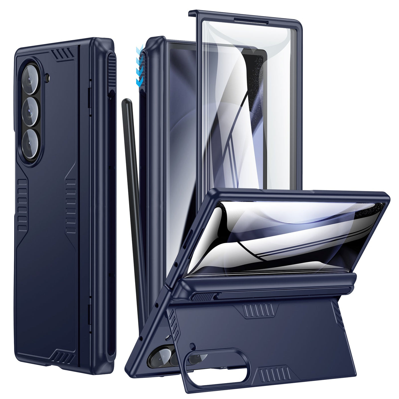 TitanShield Z Fold 6 Shockproof S Pen Case