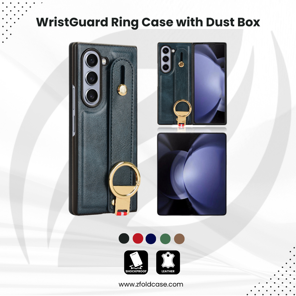 WristGuard Z Fold 6, 5G Ring Case with Dust Box