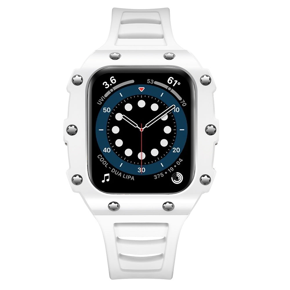 Luxury Ceramics Case Strap For Apple Watch Series 41/42mm 44/45mm