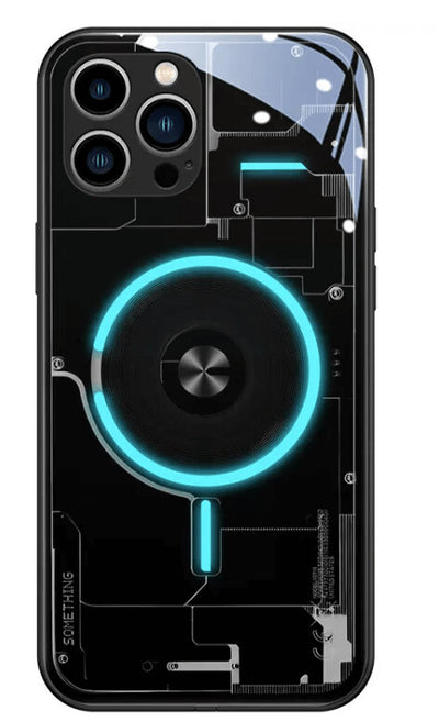 Voice-activated Luminous Magnetic Charging iPhone Case - casestadium
