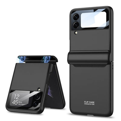 Magnetic Folding All-Inclusive Shell Case For Galaxy Z Flip 4 - casestadium