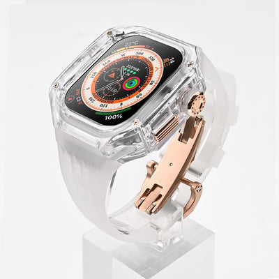 Luxury Case Strap For Apple Watch Series 44/45/49 mm