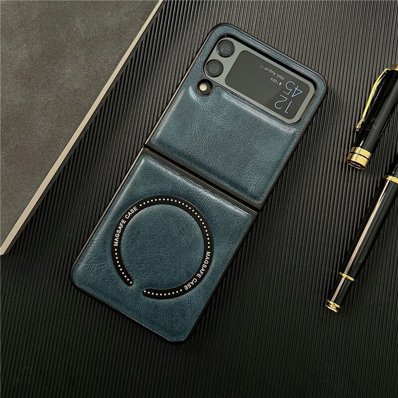 Luxury Business LeatherCase for Samsung Galaxy Z Flip - casestadium