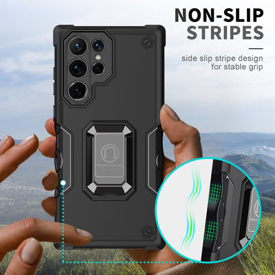 Anti-Drop Case with Ring Holder for Samsung Galaxy S23 Series - casestadium