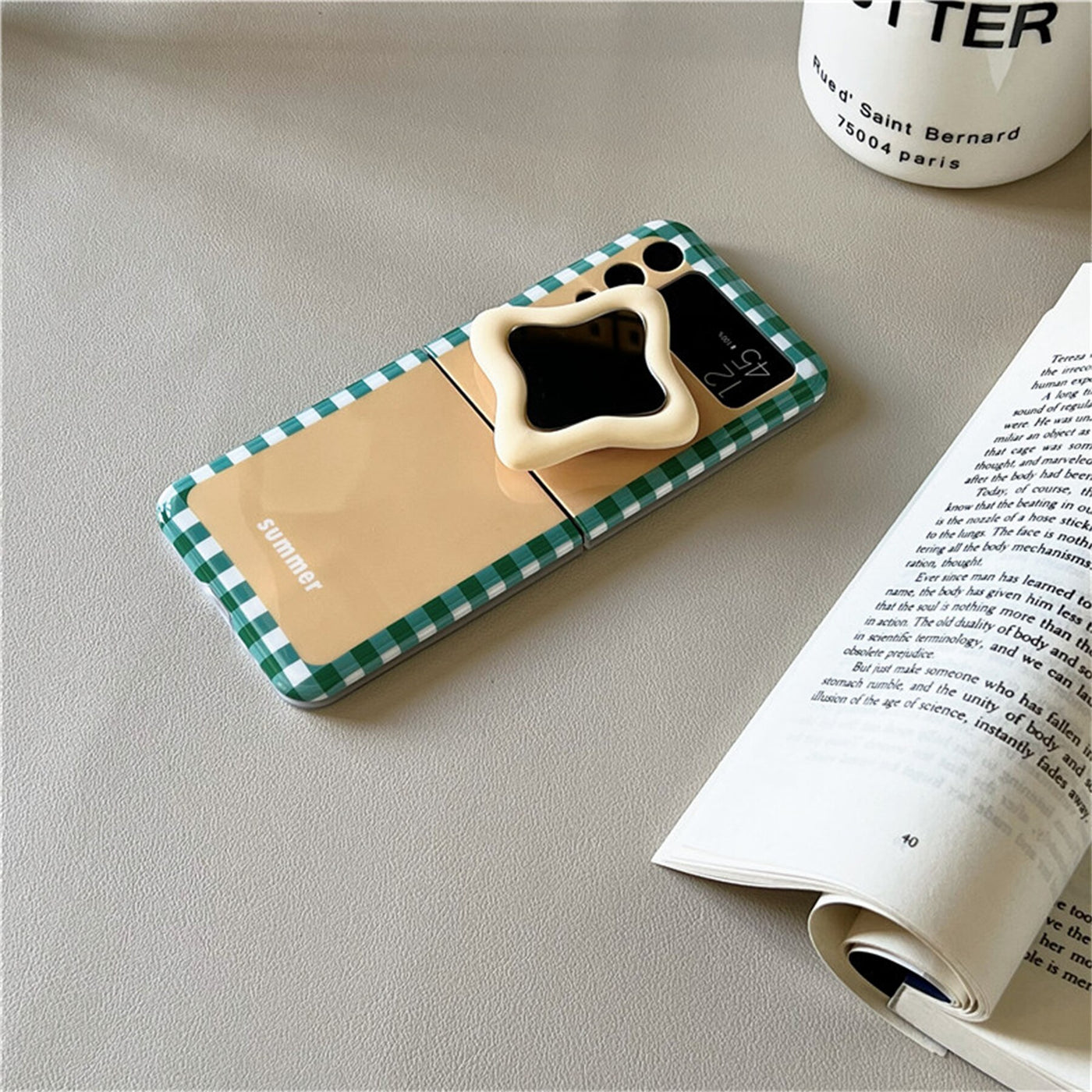 Cute Candy Color Mirror Case for Samsung Galaxy Z Flip4 - casestadium