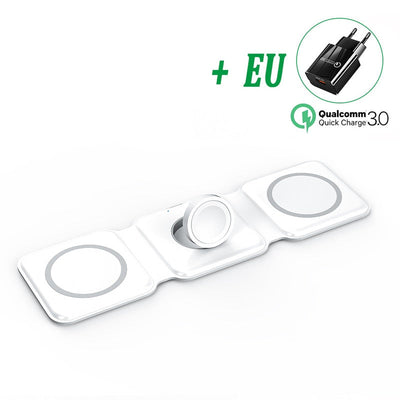 3 in 1 Magnetic Wireless Charger For Samsung Galaxy S23 Series