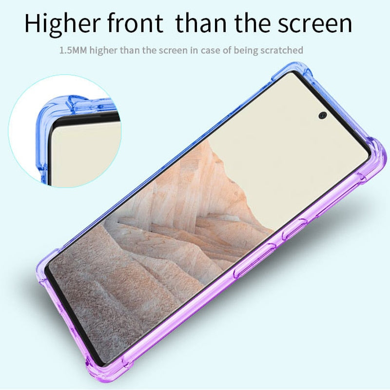 Shockproof Air-Bag Phone Case for Google Pixel 7 Pro