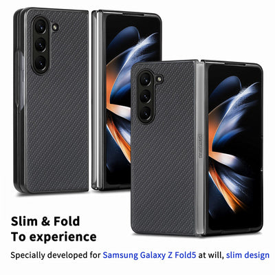 Shockproof Carbon Fiber Case for Samsung Galaxy Z Fold 5