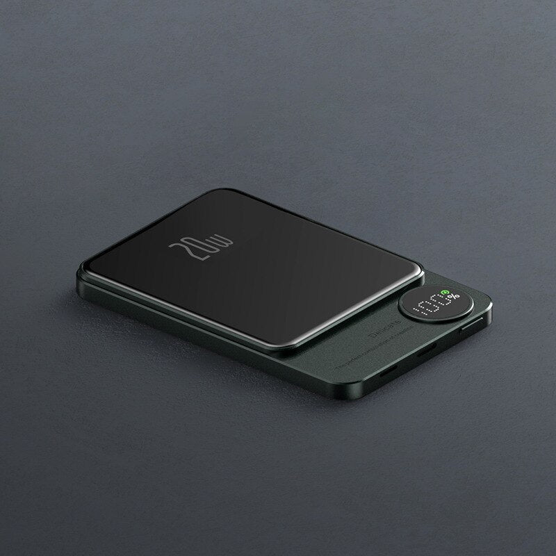 Mini Slim Magsafe Powerbank Magnetic Wireless - casestadium