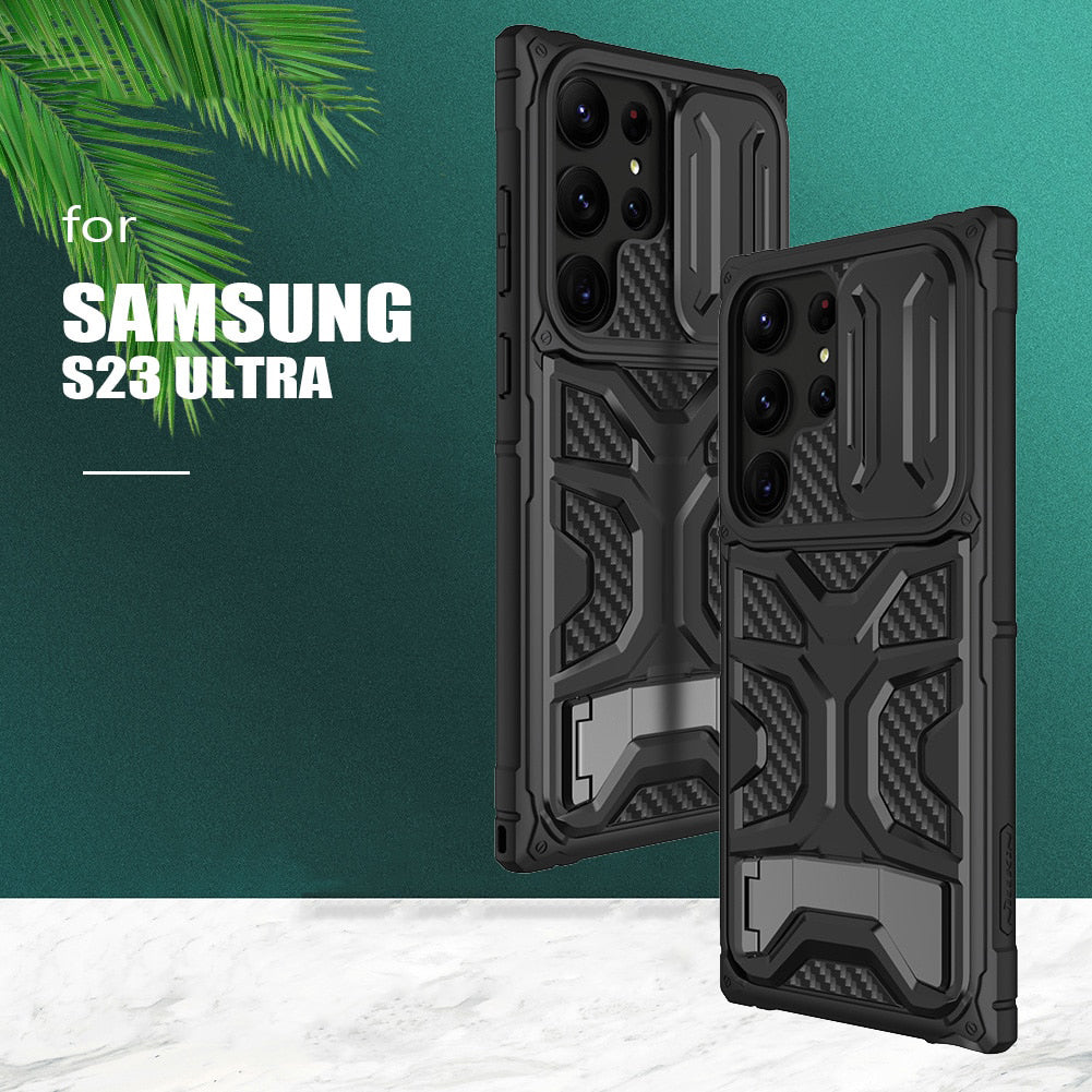 Shock-Resistant Slide Camera Case for Samsung S23 Ultra - casestadium