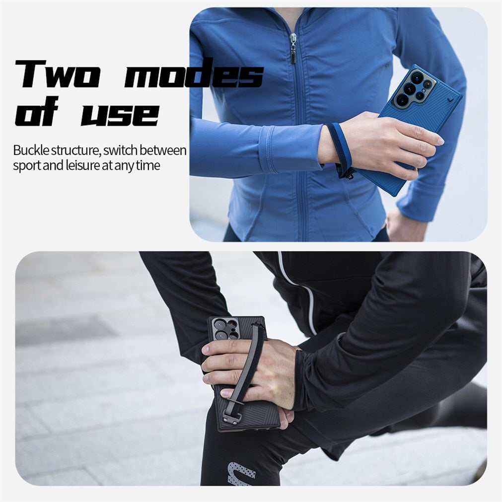 Anti-falling Wrist Strap Case For Samsung Galaxy S23 Series