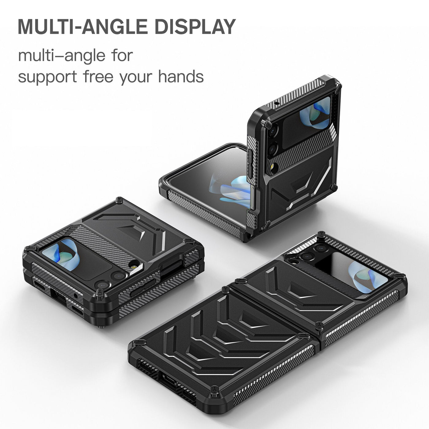 Shockproof Armor Case For Samsung Galaxy Z Flip 4 - casestadium