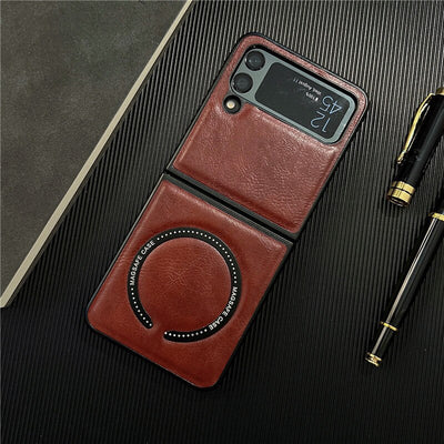 Luxury Business LeatherCase for Samsung Galaxy Z Flip - casestadium