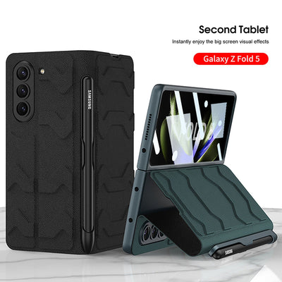 Leather Case with Side Pen slot for Samsung Galaxy Z fold 6